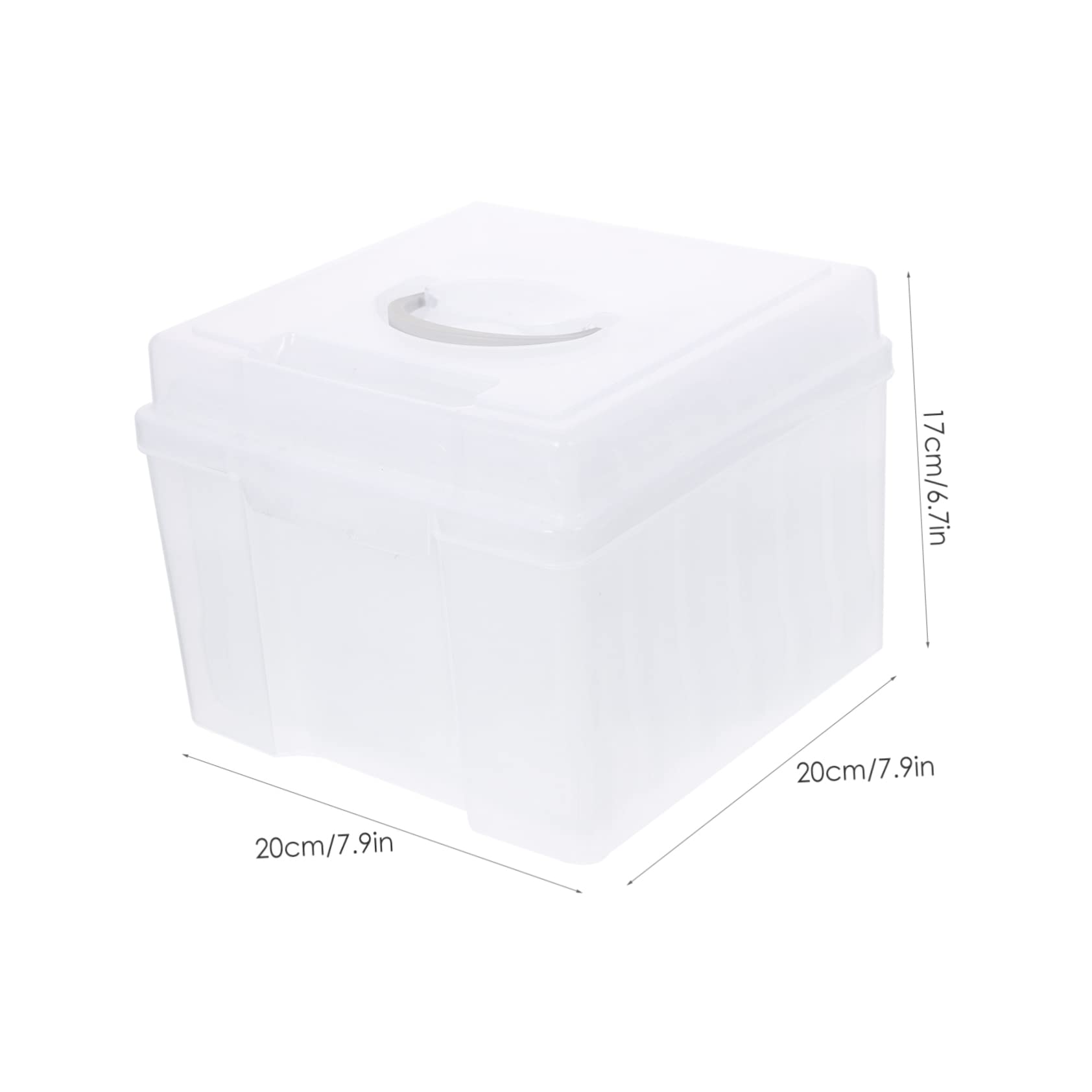 VILLCASE Fotobox Aufbewahrungsbox Für Fotos Fotoorganizer Mit Kleinen Boxen Und Großer Box Zur Aufbewahrung Von Fotos Karten Und Anderen Utensilien