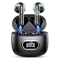 Neu 2025 KI Übersetzer Kopfhörer, 3-in-1 Echtzeit Sprachübersetzer Ohrhörer mit 164 Sprachen & 7 Modi, Bluetooth 5.4 Kopfhörer Übersetzer mit App, LED Display, 42H Laufzeit für Reisen/Business Schwarz