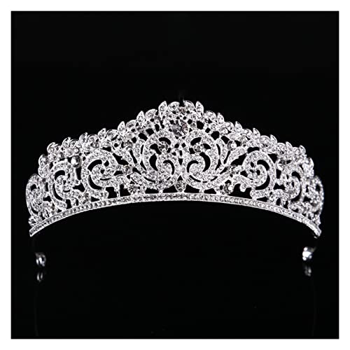 Tiara de novia tocado de boda accesorio para el pelo con cristales