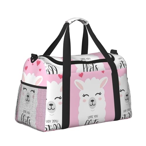 Bolsa de viaje grande e impermeable con divertido diseño de camello 3
