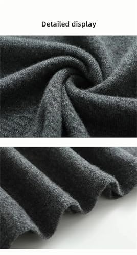 Women's High-Waisted Knit Skirt Solid Color A- Line Fall/Winter Loose-Fit Slimming Long Dress3