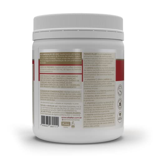 Termo Plus, Vitafor, Laranja com Gengibre, 240g