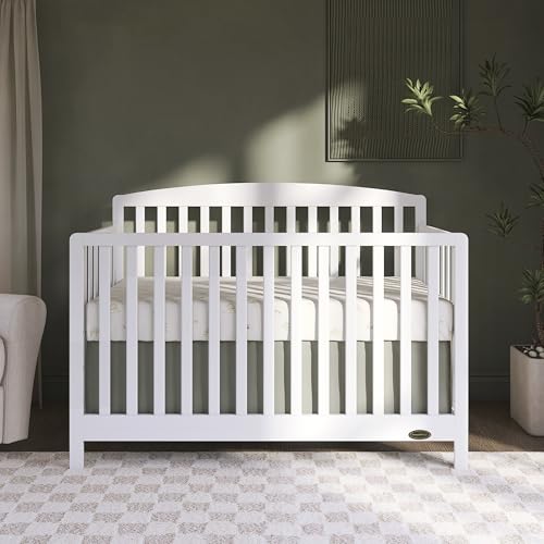 Image of Dream On Me Odelle 5-in-1 Convertible Full Size Baby Crib, GREENGUARD Gold
