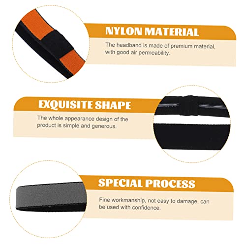 BESPORTBLE 3 Pecas Faixa De Cabeça Esportiva Masculina Laços De Cabelo Para Homens Pulseiras De Jogo