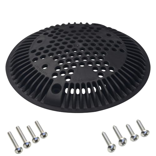 SZHY-LINK WGX1048EBLK Pool Drain Port Cover Pool Drain Cover Compatible with Hayward Suction and Dual Suction Outlet(1 Pack)