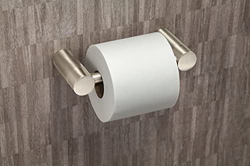 Moen Yb0408Bn Align Pivoting Double Post Modern Toilet Paper Holder, Brushed Nickel #TOP1