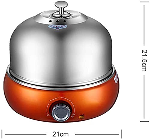 Ei-Kessel-Eierkocher Elektrischer Eierkessel 9 Eierkapazität Edelstahl mit automatischem Abschalten für weiche… – Bild 3