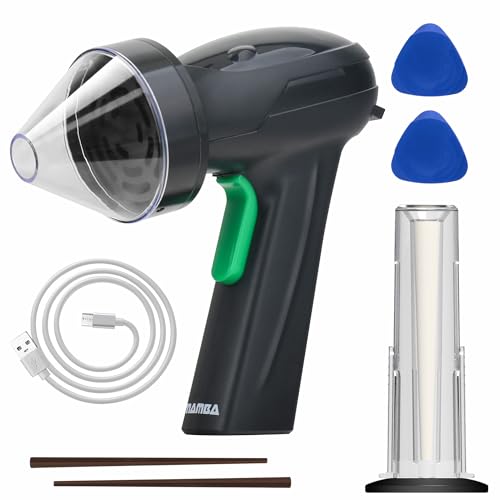 Image of Mamba Monster Electric Spice Grinder, Large Capacity USB Rechargeable Culinary Herb & Spice Mill for Kitchen Seasonings, Aluminum Alloy Head, Black