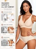 BH Damen Ohne Bügel Push Up BH Nahtloses Bustier Damen BH Seamless Bralette – Ansicht 2