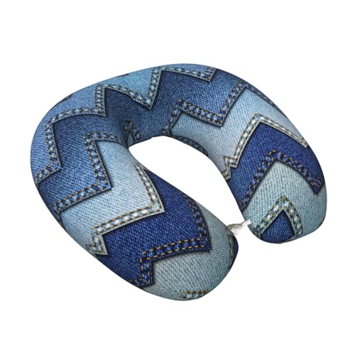 Almohada de poliéster negra para cuello y hombros miniatura 2