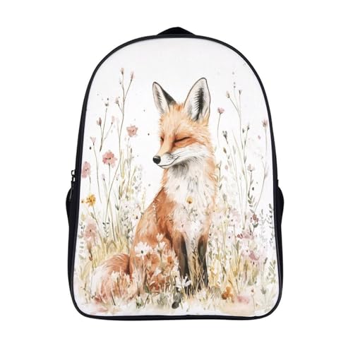 Sac à dos renard imprimé 3D pour vos voyages de week-end et déplacements quotidiens