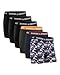 Produktbild DANISH ENDURANCE Herren Boxershorts, 6 Pack, Retroshorts aus weicher Baumwolle (Mehrfarbig (3X Schwarz, 1x Grün/Orange, 1x Marineblau/Bordeaux, 1x Retro), 3X_l)