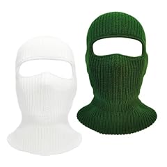 White&green-1 Hole-2 Pcs