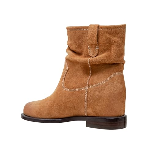Linea Paolo - TERRY - Womens Hidden Wedge Casual Suede Bootie4