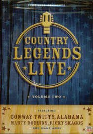 Unknown Binding Country Legends Live: Volume 2 Book