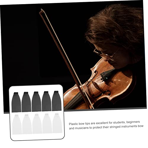 MUELODSIC 10pcs Bow Tips Bow Fittings for Enhanced Precision and Control and Replacement Parts for String Instruments - Thumbnail 5