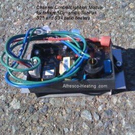 SUNPAK Ignition Module 90080 / 12014-24 Replaces 90051 / 90051-1 / RAM-3 for SunPak S25 and S34 Patio Heaters