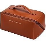 Necessaire Feminina Grande para Viagem e Uso Diário – Frasqueira Bolsa de Maquiagem, Organizadora Multiuso Premium