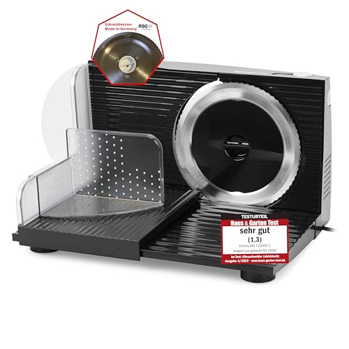 Emerio MS-125000.1 - Cortador de acero inoxidable (ajustable 0-17 mm, sin BPA, plegable, con...