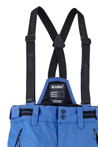 Pantalones de esquí para niños Killtec con peto desmontable y refuerzo inferior 4