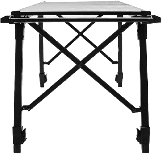 JSEIAJB Outdoor Table Aluminum Alloy Portable Barbecue Table Chair Folding Table Barbecue Oven