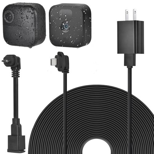 Câble d'alimentation étanche de 9 m pour Blink Outdoor afin de sécuriser votre jardin