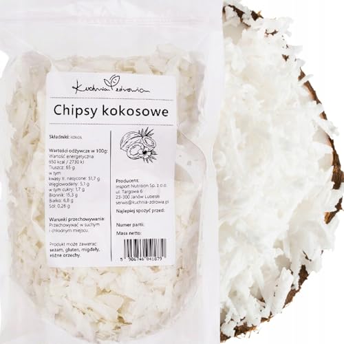 Chips di Cocco Naturali 500g | Senza Zuccheri Aggiunti né