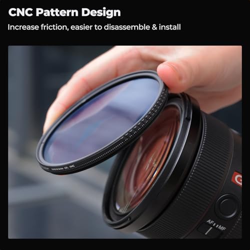 K&F Concept 77MM Polarising Filter Circular Polarizing CPL, Ultra Slim, Japan Optics, Multi Coated (Nano-K Series) - 5