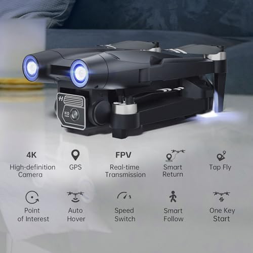 CHUBORY X10 PRO GPS Drone with Camera for Adults 4K UHD, 90 Min Long Flight Time,3280 FT Long Control Range, Auto Return, Follow Me, Brushless Motor, RC Quadcopter for Beginners(<0.250g) - Image 6