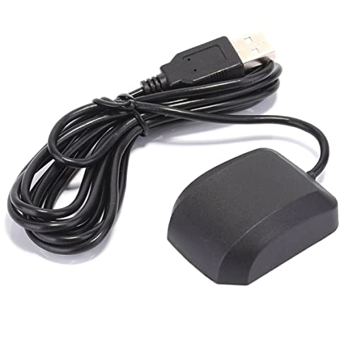 CNAFGBGG - Récepteur GPS Module de Navigation USB Antenne VK-162 10HZ pour Ordinateur Portable PC Systèmes de Sécurité Marine Voiture..