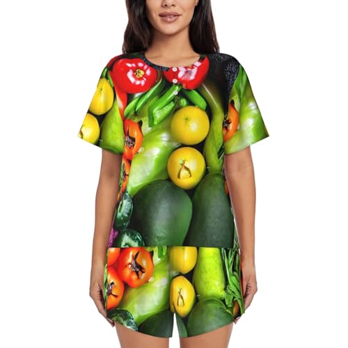 Pyjama deux pièces femme col rond pour des nuits douces