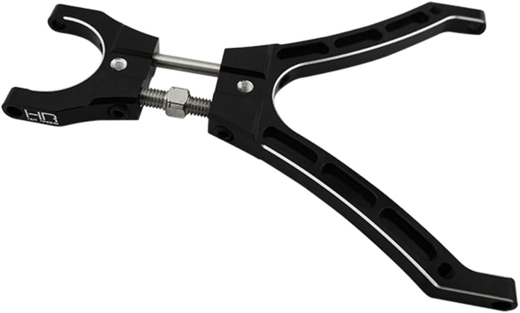 Hot Racing KBZ1213A Aluminum Adjustable Front Plow Arm for Kyosho Blizzard
