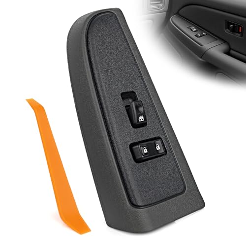 Interrupteur de fenêtre côté passager TOP-MAX avec lunette pour Chevy Silverado et GMC Sierra