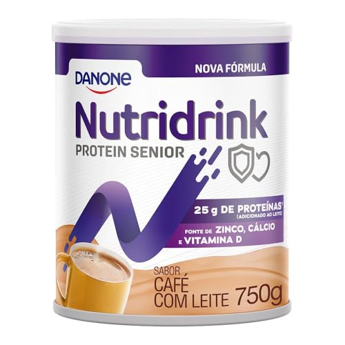 Nutridrink Suplemento Adulto Protein Senior Café Com Leite Danone Nutricia 750G Nutridrink Suplemento Adulto Protein Senior Café Com Leite Danone Nutricia 750G