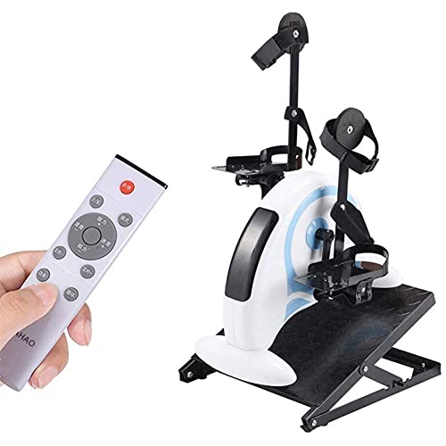 Bicicleta estática plegable con pedales para brazos y piernas miniatura 1