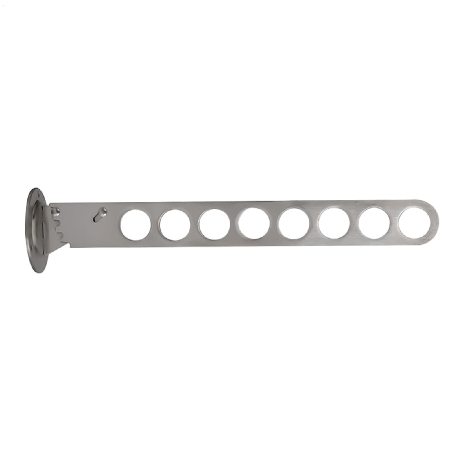 Estante de pared para ropa plegable que ahorra espacio en casa