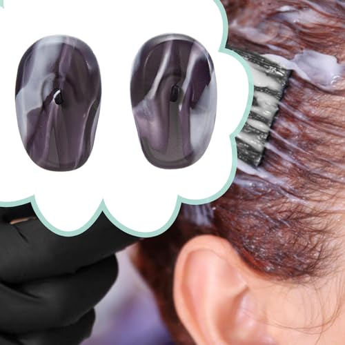 Accesorios de Peluquería con Orejeras Negras Protectores para el Pelo 7