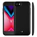 MAXBEAR [8000mAh] Rechargeable External Battery Portable Enhance Extended Power Charger Protective Charging Case for iPhone 6 Plus,6S Plus (5.5 Inch) -Black