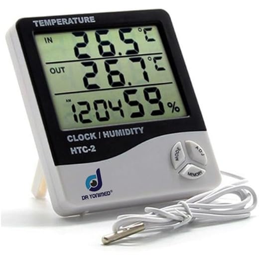 Digital Hygrometer Thermometer Wall Mounted