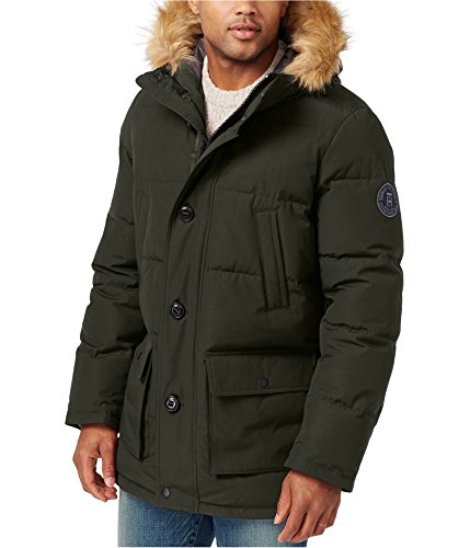 Image of Tommy Hilfiger Mens Quilted Snorkel Parka Coat