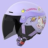 💦【Diseño ligero para una comodidad sin esfuerzo】: Con un peso de tan solo 700 g, este casco de moto para niños pequeños es increíblemente ligero, lo que reduce la fatiga infantil. Les permite moverse con libertad sin sentirse agobiados, ya sea dando vueltas por el parque o en un paseo por el barrio.