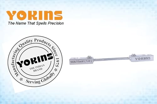 Image of YOKINS, DC Shunt 100A /75mV as per IS1248 Current Meter Shunt Resistor Resistance for DC Ammeter Shunt