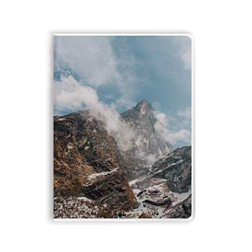 Carnet de notes forêt souple cahier d'écriture ligné paysage végétal pour le bureau