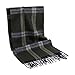 SKNSOFT Winter Wool Plaid Scarf for Men,Women Fashion Tartan Wrap Checkered Scarves