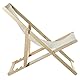 HAMACA MADERA PLEGABLE TELA BEIGE 4 POSICIONES_57,5X92/102,5X88,5/72CM