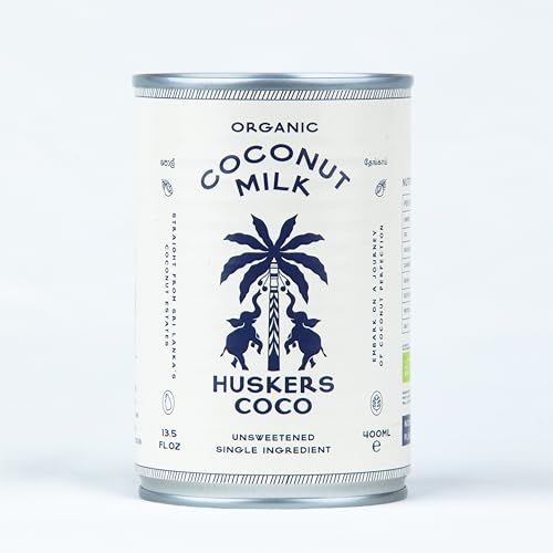 Huskers Coco Organic Coconut Milk 400ml Pack of 6