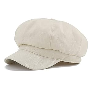 Gisdanchz Femme Lin Casquette Gavroche – 6 7/8 Fitted