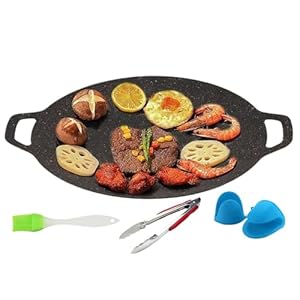 Generisch Koreanische Grillplatte aus Gusseisen