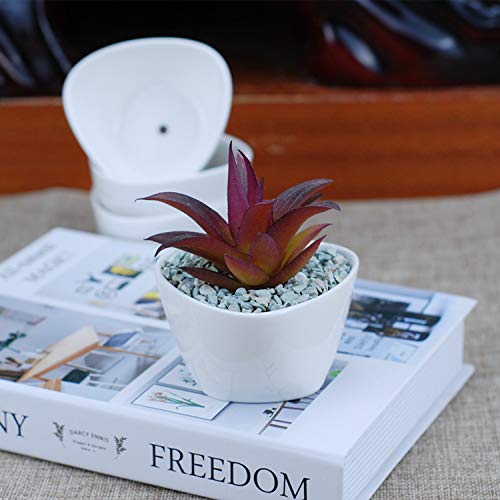 image for Brajttt Succluent Pots ，Small Flower Pots Planter Pots with Drinage,