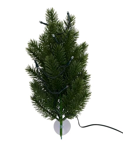 LKW Mini Weihnachtsbaum mit 8 bunten LEDs geschmückte, LED Kunsttanne...